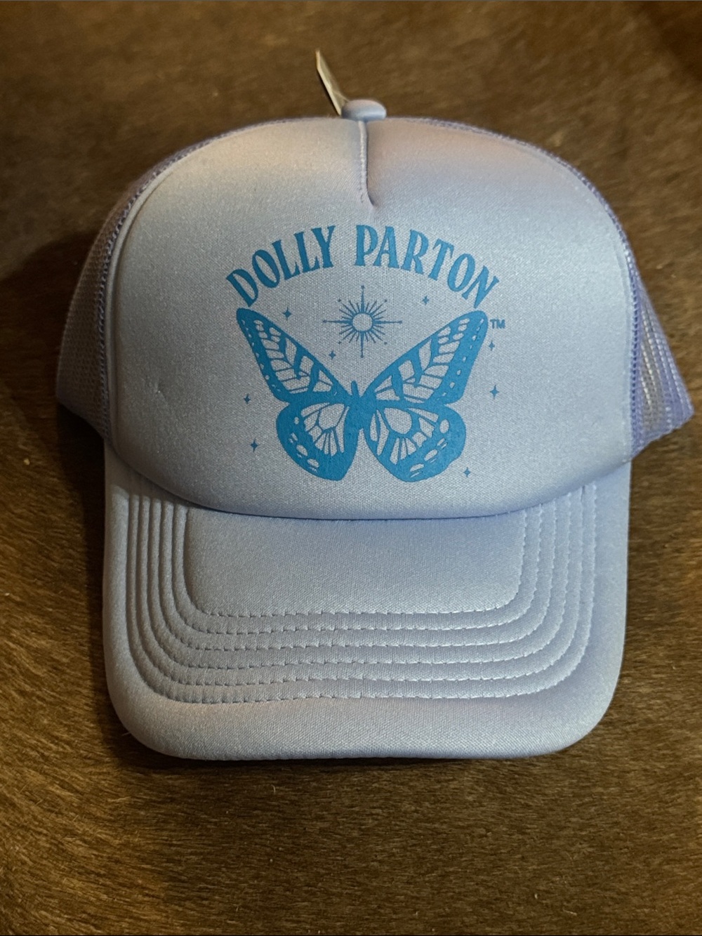 Dollcake Light Blue Butterfly Trucker Hat